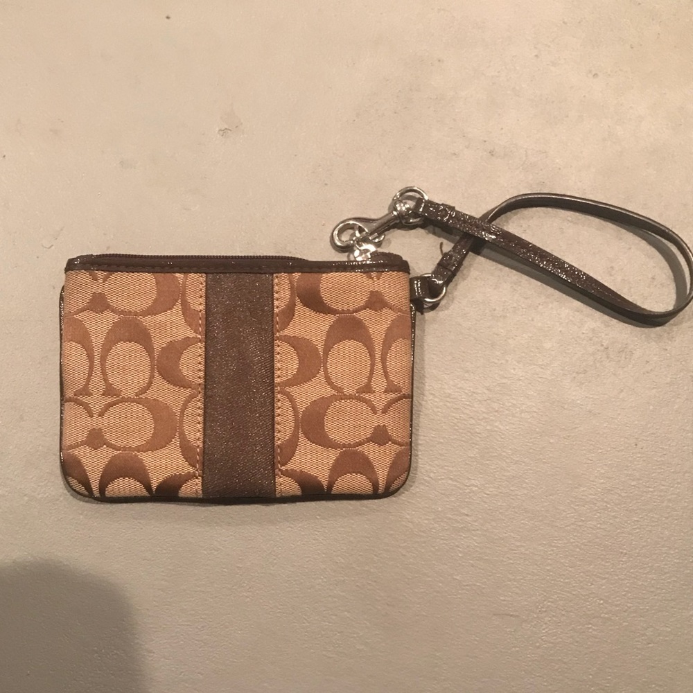Coach wristlet